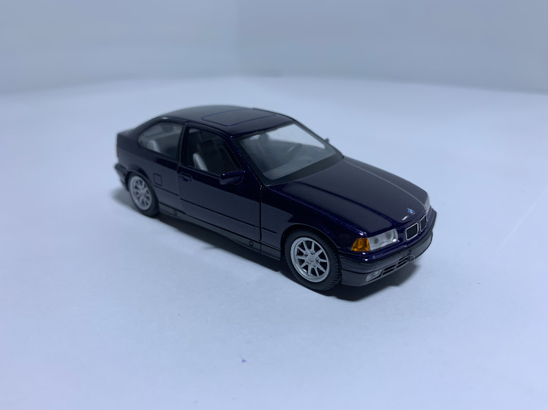 1/87 Wiking BMW 3er Compact schwarz 198 02 B 