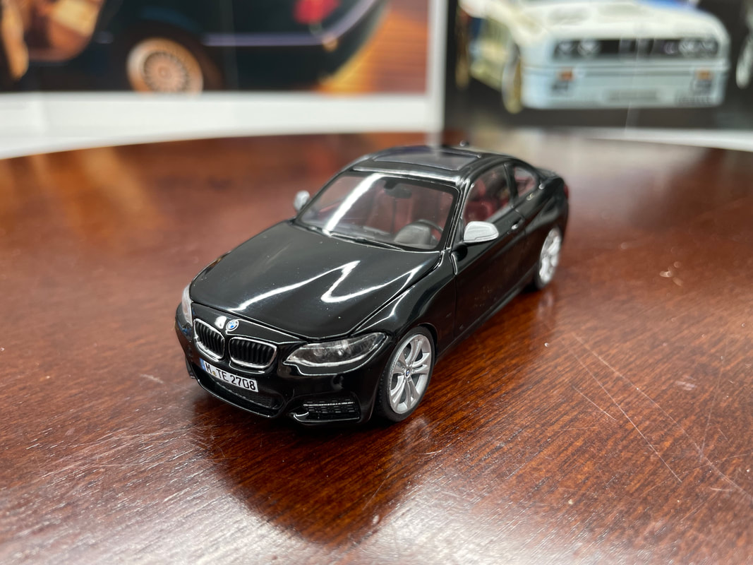 BMW 645Ci Coupe scale model auto 1:43 DeAgostini 
